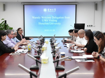 西澳大学代表团访问我校